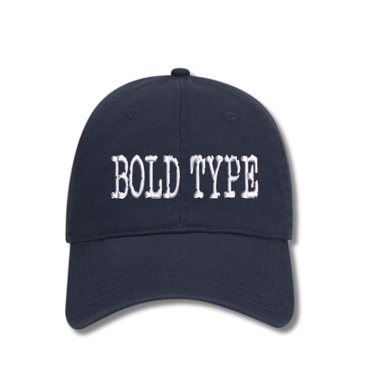 Bold Type Dad Hat
