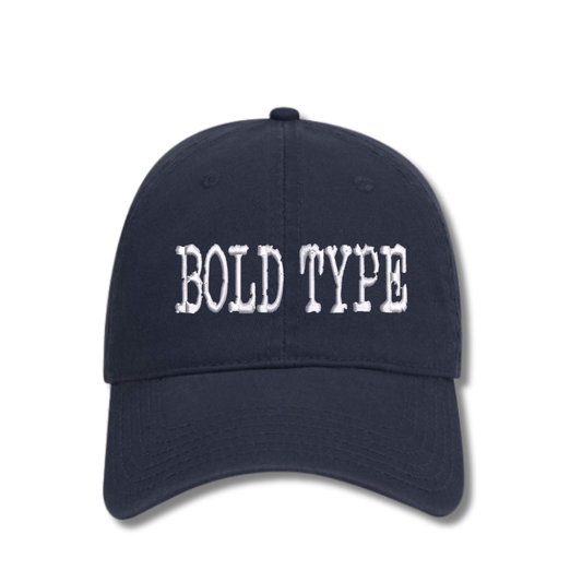 Bold Type Dad Hat