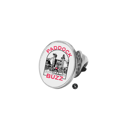 Paddock Buzz Custom Lapel Pin