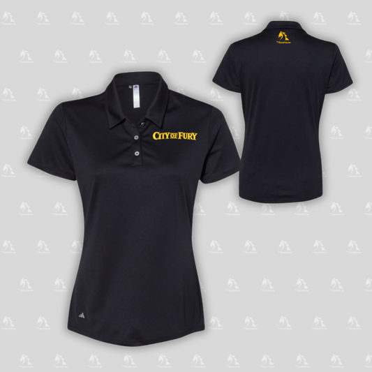 City of Fury - Adidas Women's Performance Polo