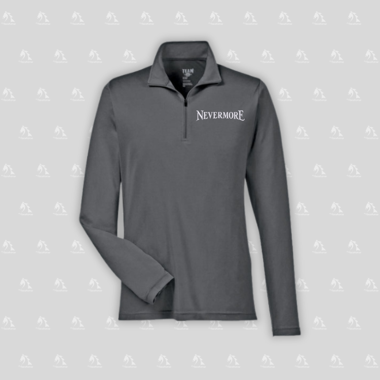 Nevermore Unisex Light Weight 3/4 Zip Pullover