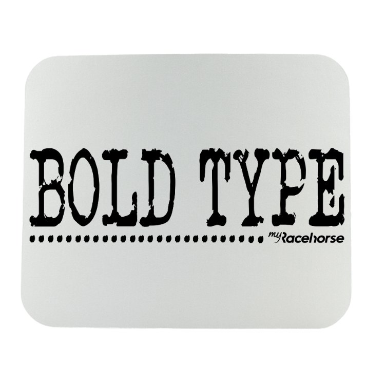 Bold Type Mouse Pad
