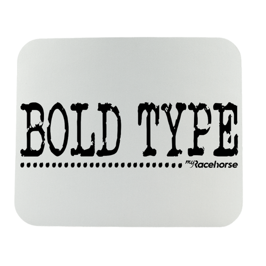 Bold Type Mouse Pad