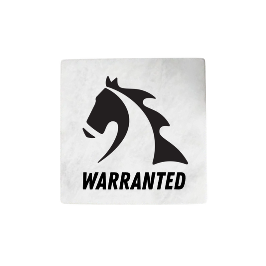 Warranted Coaster w/ Cork Back