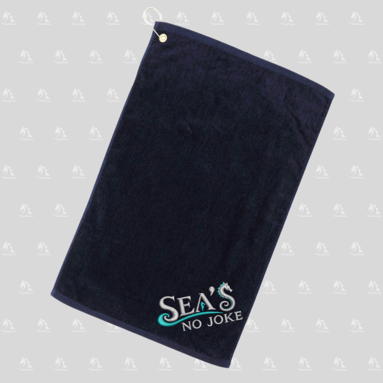 Sea's No Joke Golf Towel