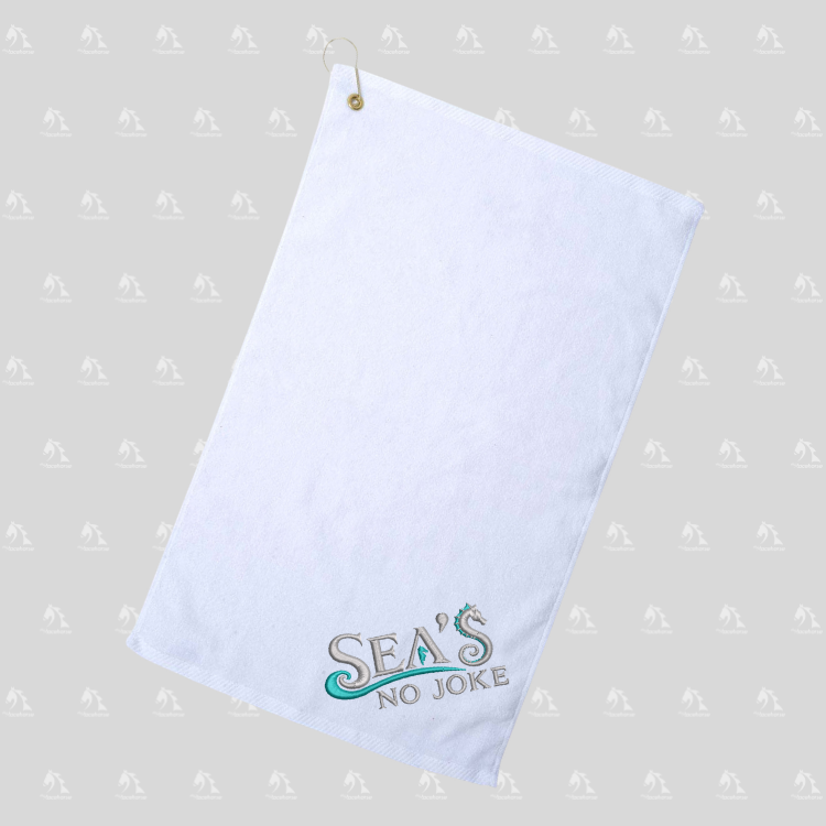 Sea's No Joke Golf Towel