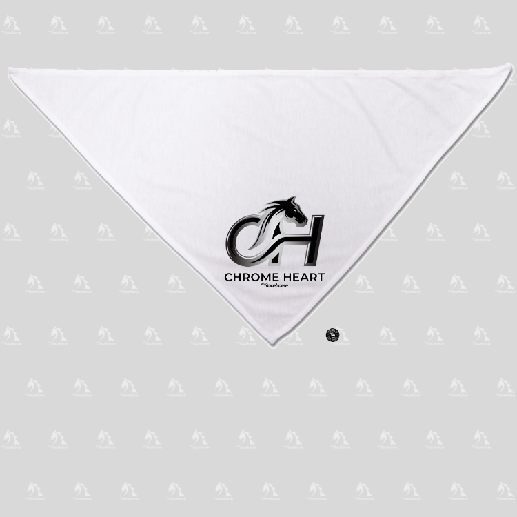 Chrome Heart Dog Bandana