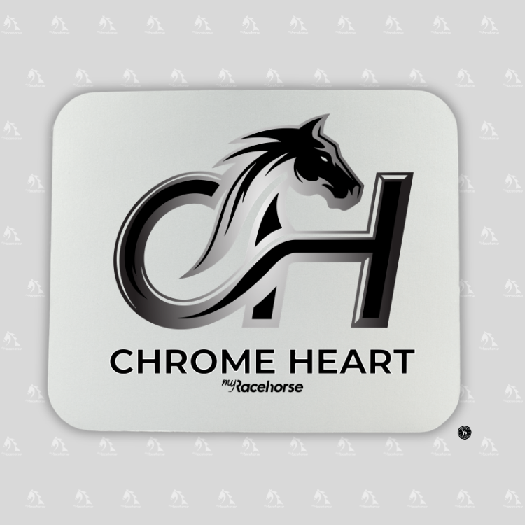 Chrome Heart Mouse Pad
