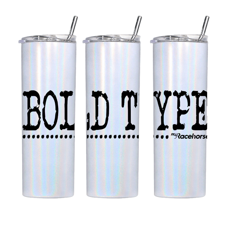 Bold Type Tumbler