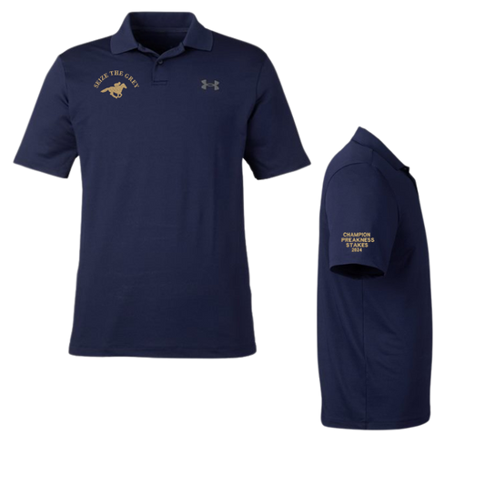 Seize the Grey Preakness Stakes -Men's Under Armour Performance 3.0 Polo