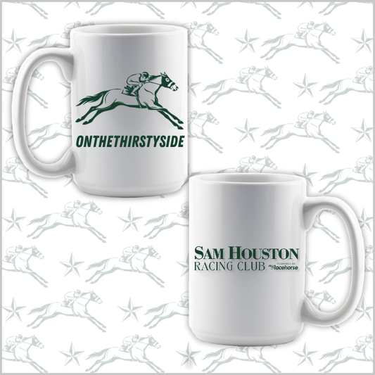 Sam Houston Racing Club Onthethirstyside - Coffee Cup