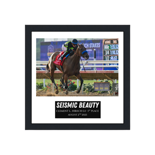 Seismic Beauty - Clement L. Hirsch Photo Frame