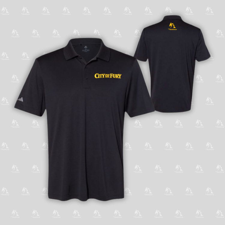 City of Fury - Men's Adidas Performance Polo