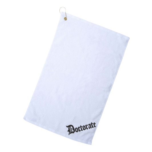 Doctorate Golf Towel