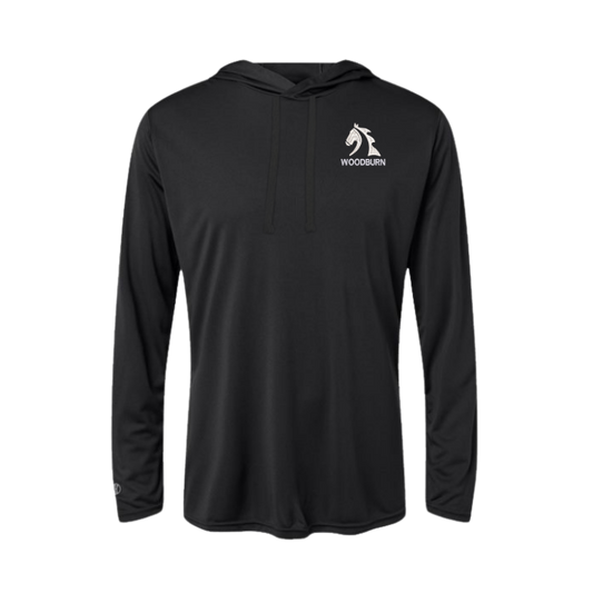 Woodburn Custom MRH Embroidered Women's Hooded Long Sleeve T-Shirt