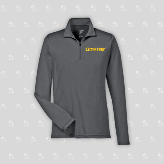 City of Fury Unisex Light Weight 3/4 Zip Pullover