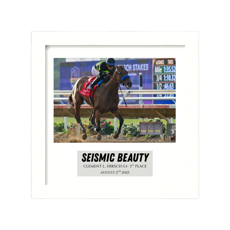 Seismic Beauty - Clement L. Hirsch Photo Frame