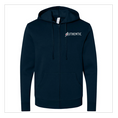 Load image into Gallery viewer, Authentic Collection Unisex Embroidered Fleece Zip Hoodie
