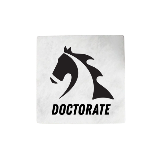 Doctorate Coaster w/ Cork Back