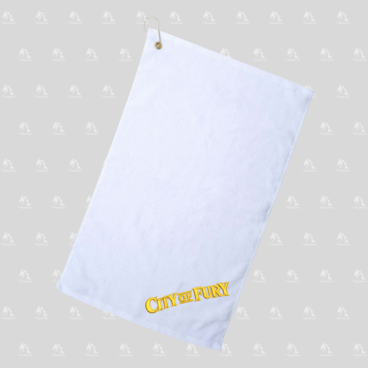 City of Fury Golf Towel