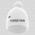 Load image into Gallery viewer, Conviction Beanie with Pom-Pom
