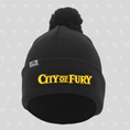 Load image into Gallery viewer, City of Fury Beanie with Pom-Pom
