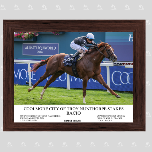 Bacio Nunthorpe Stakes - Custom Winner's Photo #1