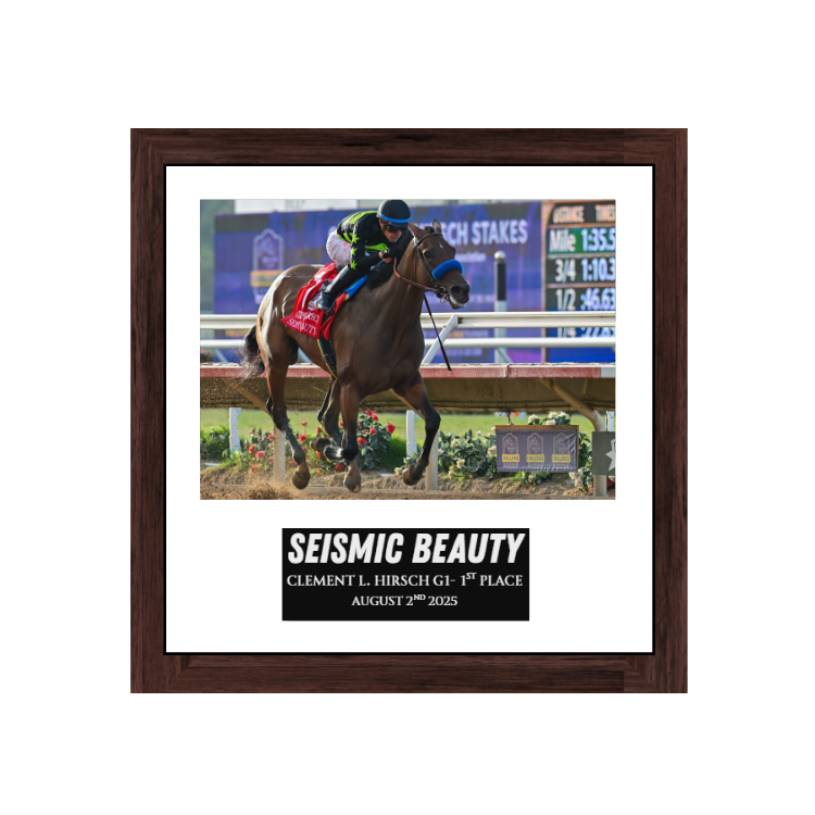 Seismic Beauty - Clement L. Hirsch Photo Frame