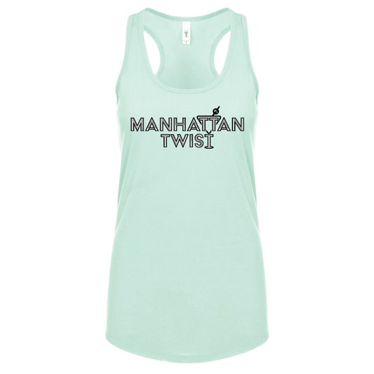 Manhattan Twist Women's Racer Back Tank