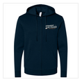 Load image into Gallery viewer, Straight No Chaser Unisex Embroidered Fleece Zip Hoodie
