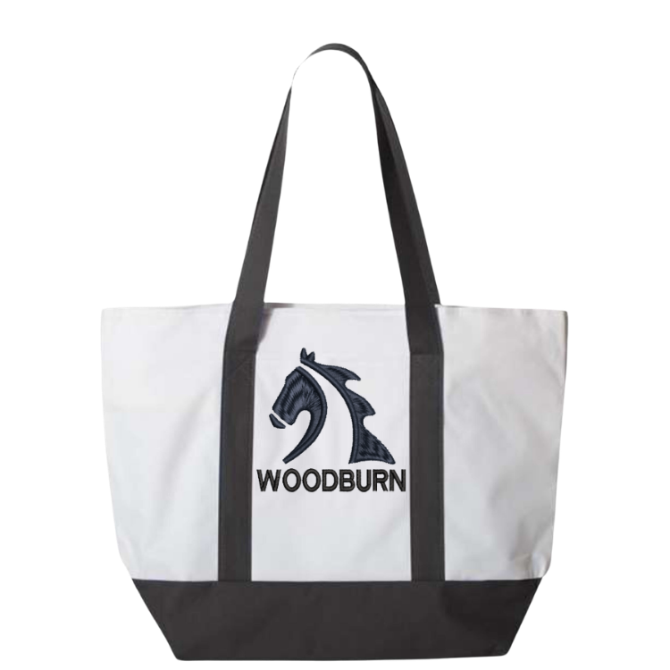 Woodburn Custom MRH Embroidered Tote Bag