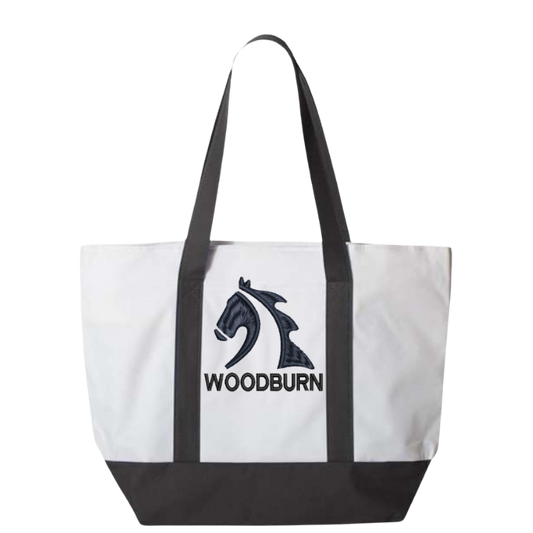 Woodburn Custom MRH Embroidered Tote Bag