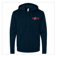 Load image into Gallery viewer, Balletic Unisex Embroidered Fleece Zip Hoodie
