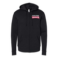 Load image into Gallery viewer, Saratoga Warrior Unisex Embroidered Fleece Zip Hoodie
