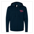 Load image into Gallery viewer, Secret Crush Unisex Embroidered Fleece Zip Hoodie
