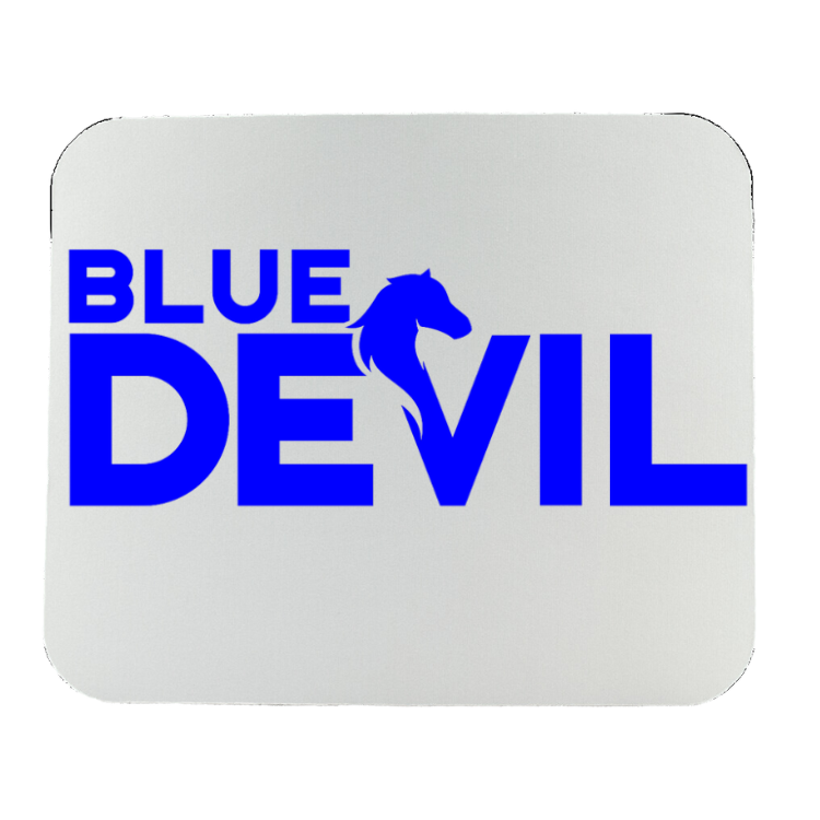 Blue Devil Mouse Pad