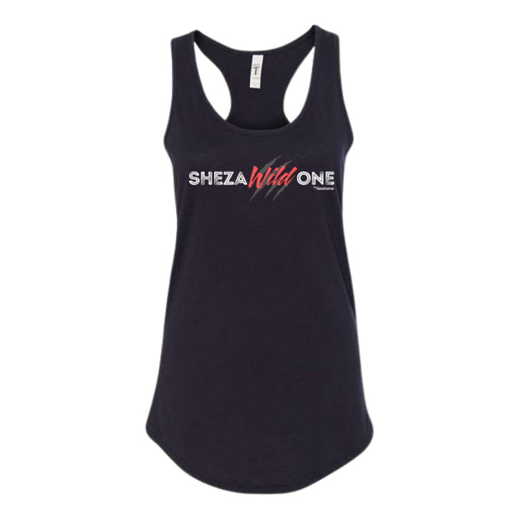 Shezawildone Women's Racer Back Tank