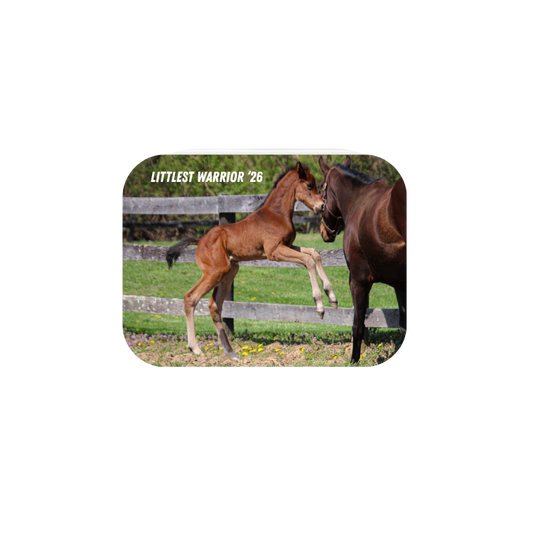 Vekoma X Littlest Warrior '26 - Rectangular Magnet