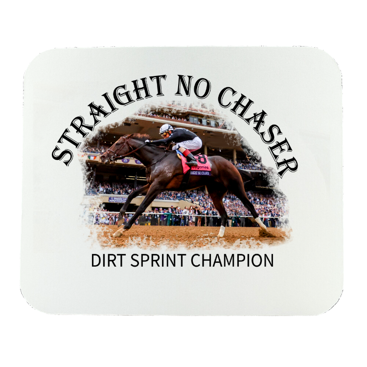 Straight No Chaser Dirt Sprint Champion Mouse Pad