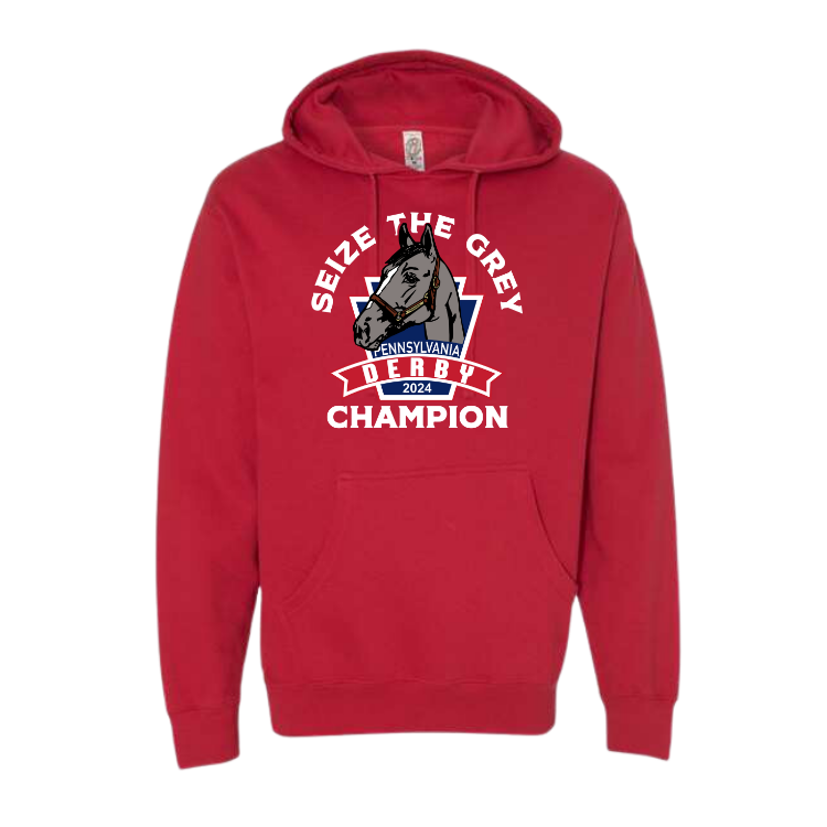 Seize the Grey Pennsylvania Derby Collection Unisex Hooded Sweatshirt