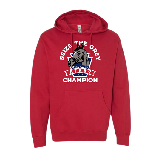 Seize the Grey Pennsylvania Derby Collection Unisex Hooded Sweatshirt