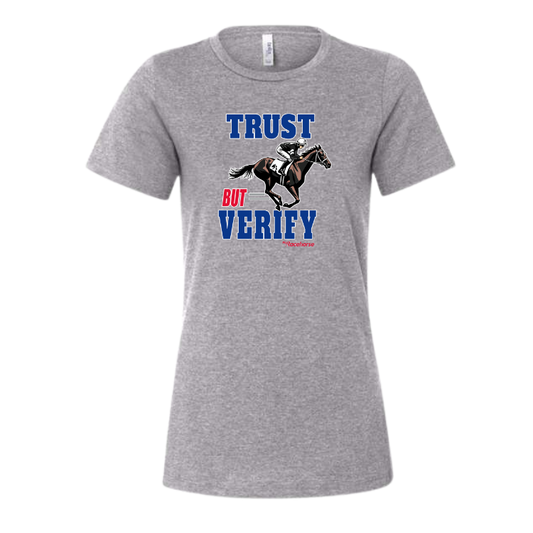 25% OFF - Trust but Verify Women's SS T-Shirt