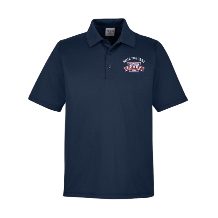 Seize the Grey Pennsylvania Derby Collection Men's Polo