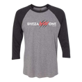 Load image into Gallery viewer, Shezawildone Unisex 3/4 Sleeve Raglan T-Shirt
