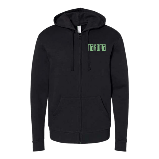 Nakoma Embroidered Fleece Zip Hoodie