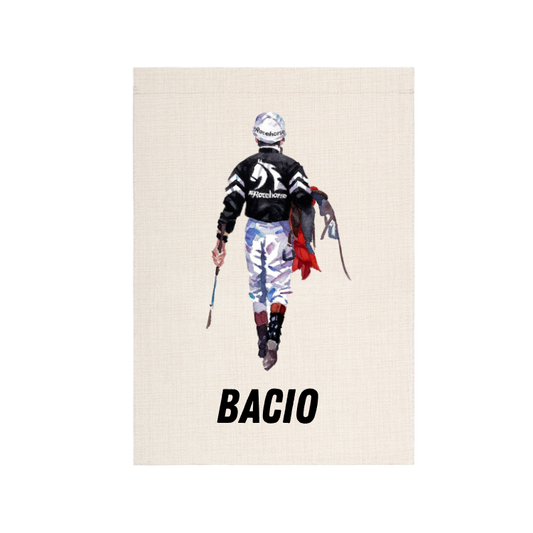 Bacio Garden Flag