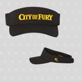 Load image into Gallery viewer, City of Fury - Embroidered Sports Visor
