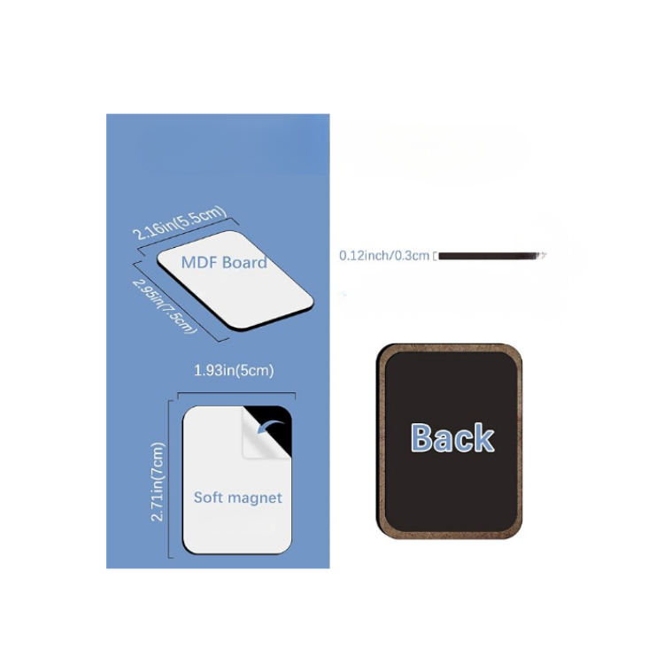 Bern Rate - Rectangular Magnet