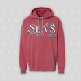 Load image into Gallery viewer, Sea's No Joke - Comfort Colors Women's Relaxed Hooded Sweatshirt
