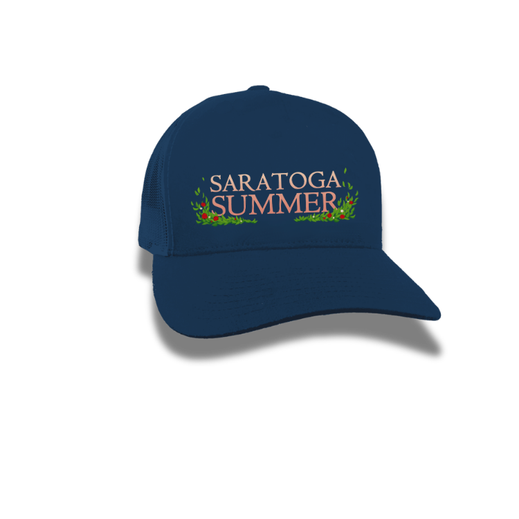 Saratoga Summer Retro Trucker Hat